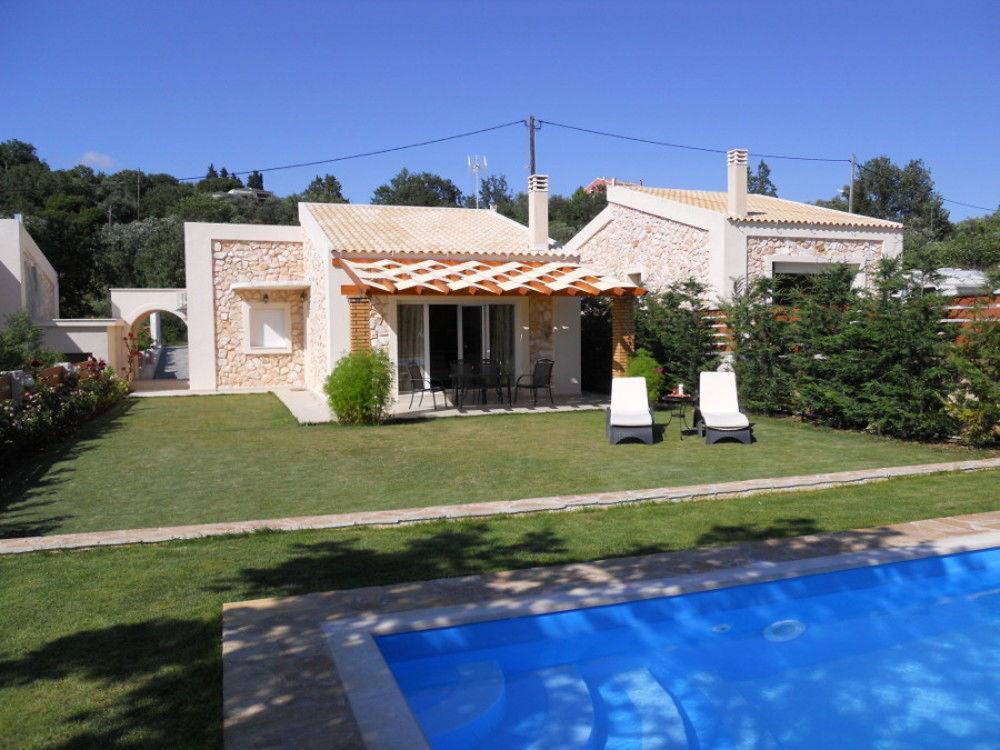 Villa Poulades Gouvia Ngoại thất bức ảnh